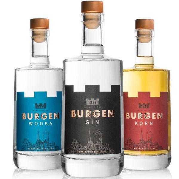 Burgen Drinks – Handcrafted Gin Wodka Korn